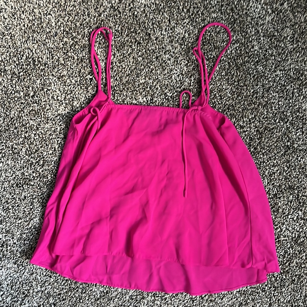 Topshop Pink Tank Top, worn twice - Picture 4 of 4